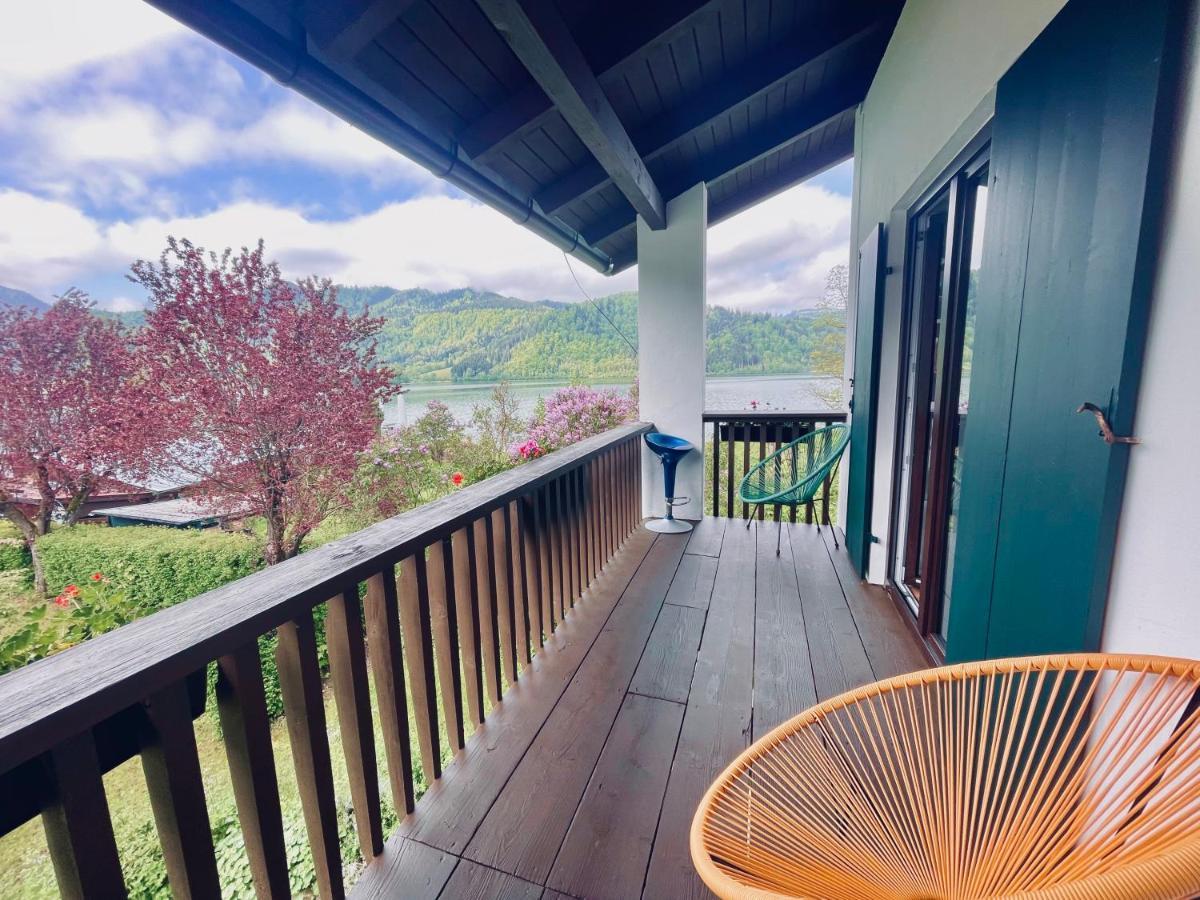 Ferienwohnung Strandbad - Alpen Popart Am See Schliersee Eksteriør bilde